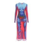 Maxi Dresses Y/Project , Multicolor , Dames