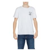 Heren T-shirt Lente/Zomer Collectie Moschino , White , Heren