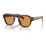 Stijlvolle zonnebril in Havana/Light Brown Prada , Brown , Heren