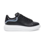 Zwarte Oversized Sneakers met Zilveren Hiel Alexander McQueen , Black ...