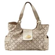 Pre-owned Fabric totes Versace Pre-owned , Beige , Dames