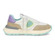 Vintage Style Sneakers Turquoise Groen Philippe Model , Multicolor , D...