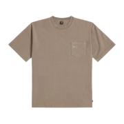 Basis Zak T-Shirt Patta , Brown , Heren