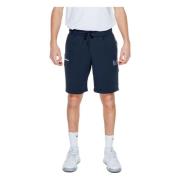 Heren Bermuda Shorts Lente/Zomer Collectie Emporio Armani EA7 , Blue ,...