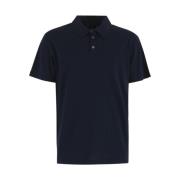 Blauwe Jersey T-shirts en Polos Roberto Collina , Blue , Heren