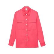 Roze Overshirt Chandler Stijl Ines De La Fressange Paris , Pink , Dame...