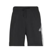 Performance Shorts Zwart Essentials 3 Strepen Adidas , Black , Heren