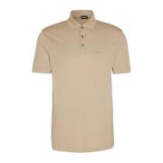 Press 55 Heren Polo Shirt Hugo Boss , Beige , Heren