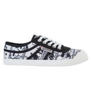 Cartoon Canvas Sneakers Kawasaki , Multicolor , Heren