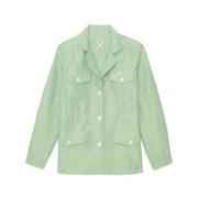 Canvas Safari Jas Groen Flipper Ines De La Fressange Paris , Green , D...