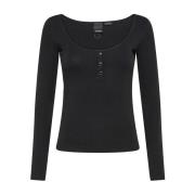 Zwarte Sweater Collectie Pinko , Black , Dames