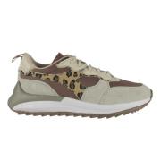 Animalier Print Sneakers Diadora , Multicolor , Dames