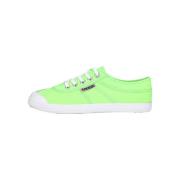 Neon Canvas Schoen Groene Gecko Kawasaki , Green , Dames