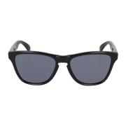 Sportieve Vierkante Zonnebril Oakley , Black , Unisex