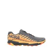 Oranje Mesh Sneakers Abstract Patroon Hoka One One , Multicolor , Here...