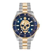The $kull Diver Horloge Philipp Plein , Multicolor , Heren