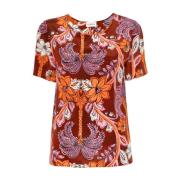 Stijlvolle Blouse Collectie P.a.r.o.s.h. , Multicolor , Dames