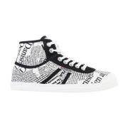 News Paper Canvas Sneakers Kawasaki , Multicolor , Dames