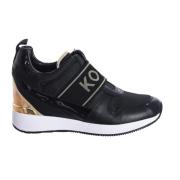 Canvas Slip On Sneaker Michael Kors , Black , Dames