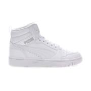 Jeugd Mid-Top Sneakers Wit-C Puma , White , Dames