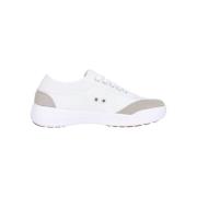 Retro Canvas Schoen Wit Kawasaki , Multicolor , Dames