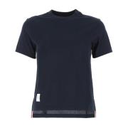 Stijlvolle T-shirt & Tank Top Combo Thom Browne , Blue , Dames