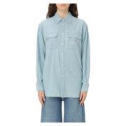 Stijlvolle Overhemden voor Mannen en Vrouwen Polo Ralph Lauren , Blue ...