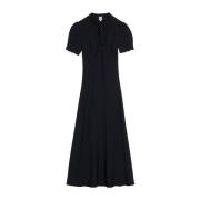 Zwarte Kersen Maxi Jurk Ines De La Fressange Paris , Black , Dames