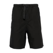 Zwarte Shorts voor Mannen Msgm , Black , Heren