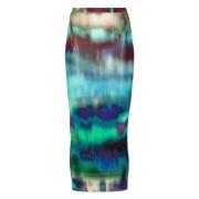MultiColour Elastische Taille Rok Alexandre Vauthier , Multicolor , Da...