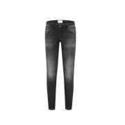 Skinny Fit Jeans - The Jone Pure Path , Gray , Heren