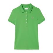 Groene T-shirts en Polos Lacoste , Green , Dames