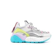 Kleur-Blok Sneakers met Beoordeling Stella McCartney , Multicolor , Da...