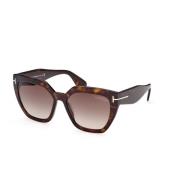 Stijlvolle zonnebril - Model Ft0939 Tom Ford , Brown , Unisex