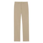 Beige Chino Broek Rechte Pijp Saint Laurent , Beige , Heren