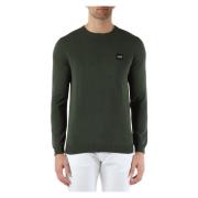 Slim Fit Katoen Viscose Sweater Antony Morato , Green , Heren