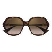 Havana Zonnebril Ct0470S 002 Cartier , Brown , Dames