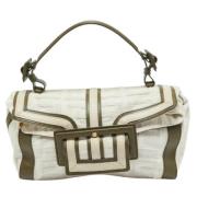 Pre-owned Fabric handbags Givenchy Pre-owned , White , Dames