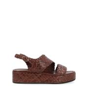 Forli Caoba Sandal Pons Quintana , Brown , Dames