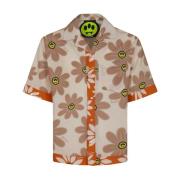 Bloemen Bowling Shirt, Boter Geel Barrow , Multicolor , Heren