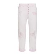 Roze Denim Jeans Dondup , Pink , Dames