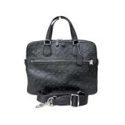 Pre-owned Leather handbags Coach Pre-owned , Black , Heren