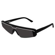 Black/Grey Sunglasses Balenciaga , Black , Unisex