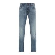 Denim Skinny Jeans voor Mannen Diesel , Blue , Heren