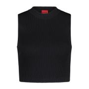 Top met kettingdetail Hugo Boss , Black , Dames