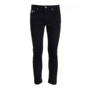 Zwarte Regular Fit Jeans 5 Zakken Versace Jeans Couture , Black , Here...