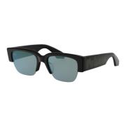 Stijlvolle zonnebril Am0405S Alexander McQueen , Black , Unisex