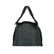 Pre-owned Wool totes Chanel Vintage , Gray , Dames