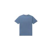 Voetbalgeïnspireerde Box Fit T-shirt Balr. , Blue , Heren