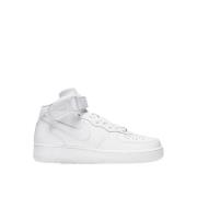 Klassieke Leren Sneakers Nike , White , Heren